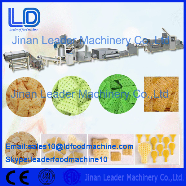 ফ্রাইড খাবার, খণ্ড extruding মেশিন একক স্ক্রু 3D স্ন্যাক Pellet যন্ত্রপাতি